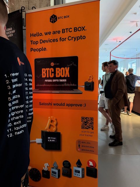 Берлін 2025 😎 #germanblockchainweek #btc_box